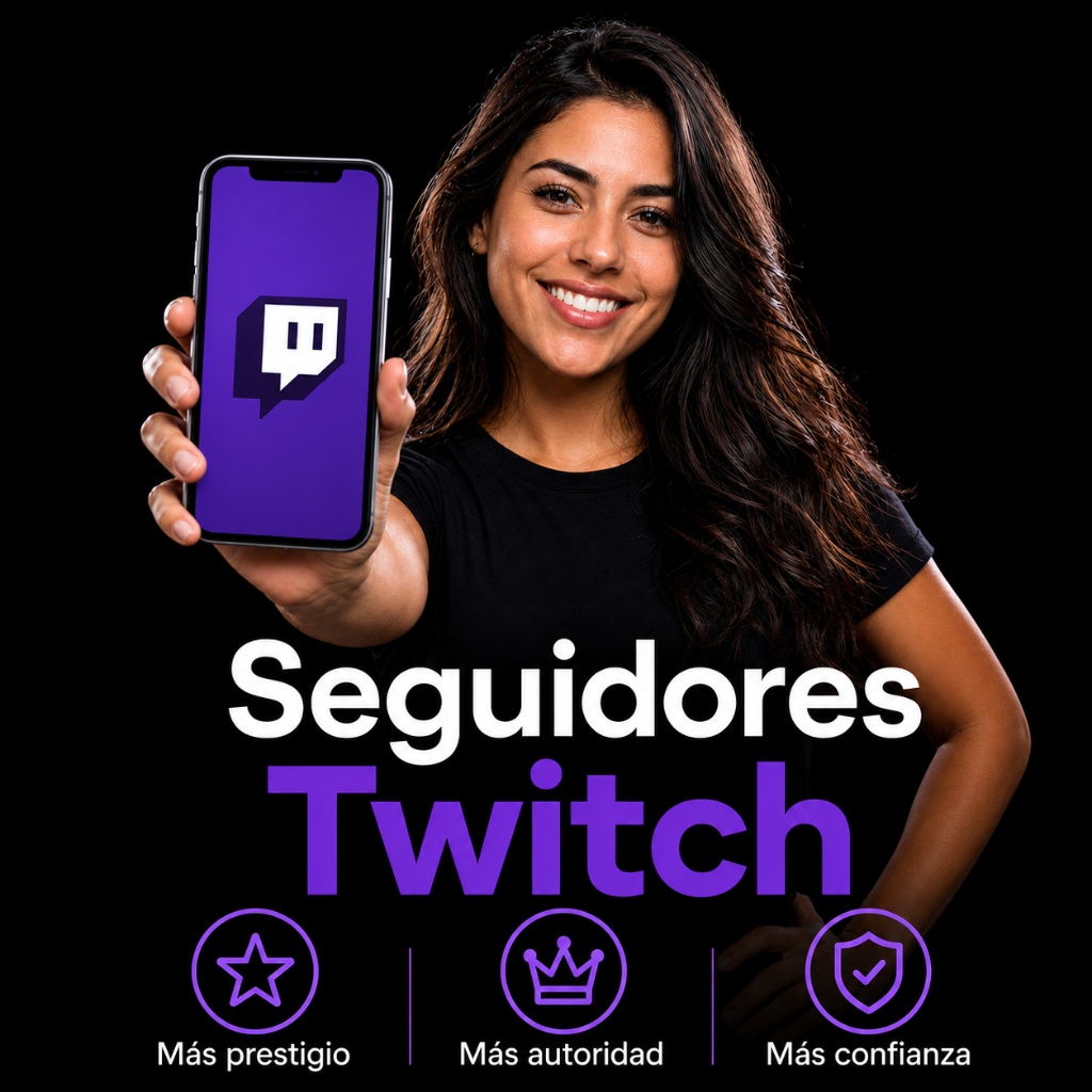 Seguidores para Twitch 2026