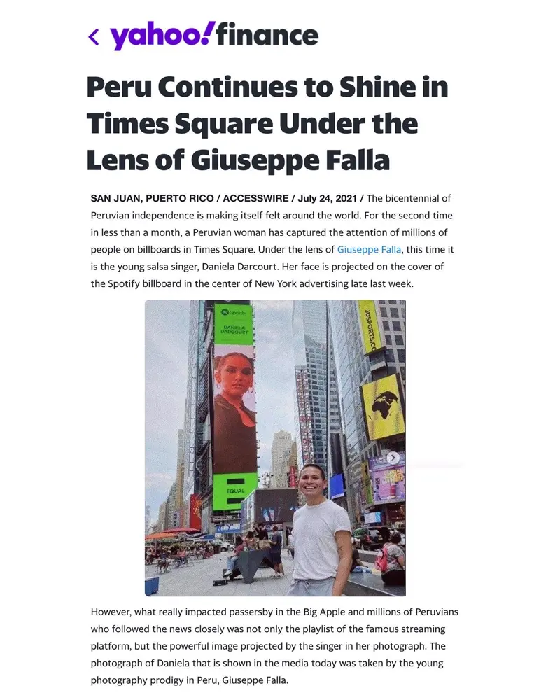 @giuseppefalla: contenido visual y moda que suma comunidad en Peru