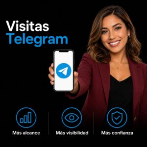 Comprar Visitas para Telegram en Perú