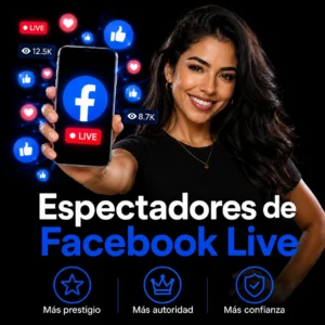 Espectadores para Facebook Live 2026