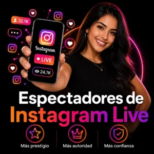 Espectadores para Instagram Live 2026