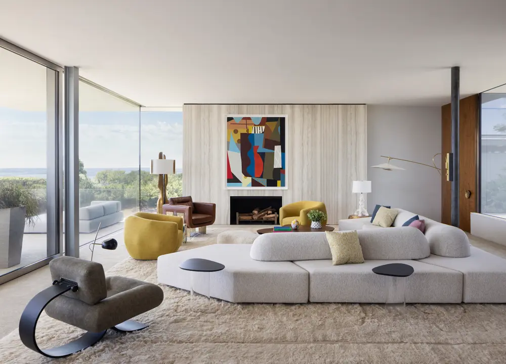 Sala de estar acogedora con decoracion calida, referencia al contenido de lifestyle en Instagram Peru